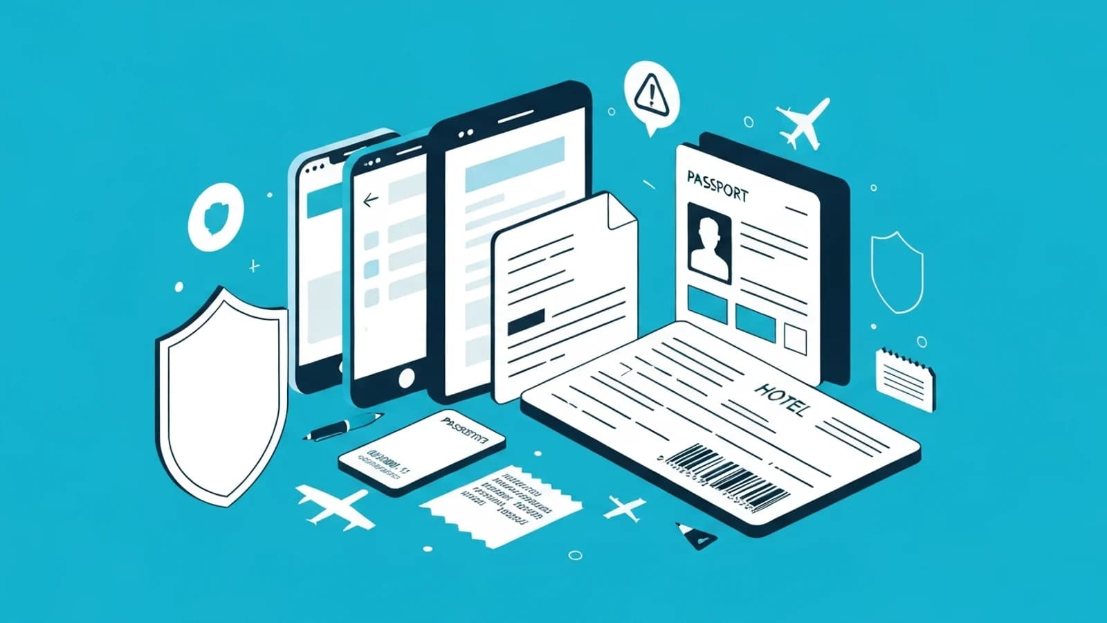 Immagine di copertina articolo: Documenti d'identità rubati negli hotel: rischio truffe e SPID falso