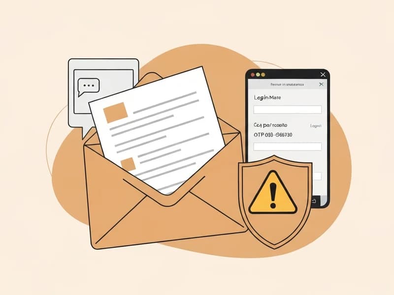 Illustrazione editoriale: Email phishing