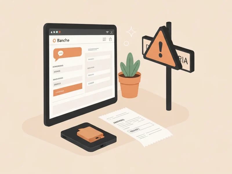 Illustrazione editoriale: Messaggio Nexi sospetto: è una truffa? Cosa fare subito