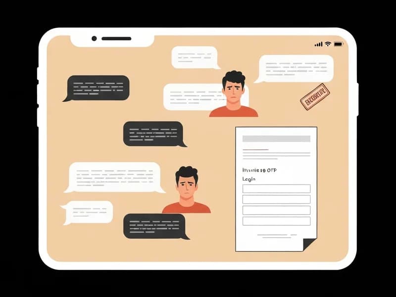 Illustrazione editoriale: Messaggio vocale WhatsApp da numero sconosciuto: è una truffa?
