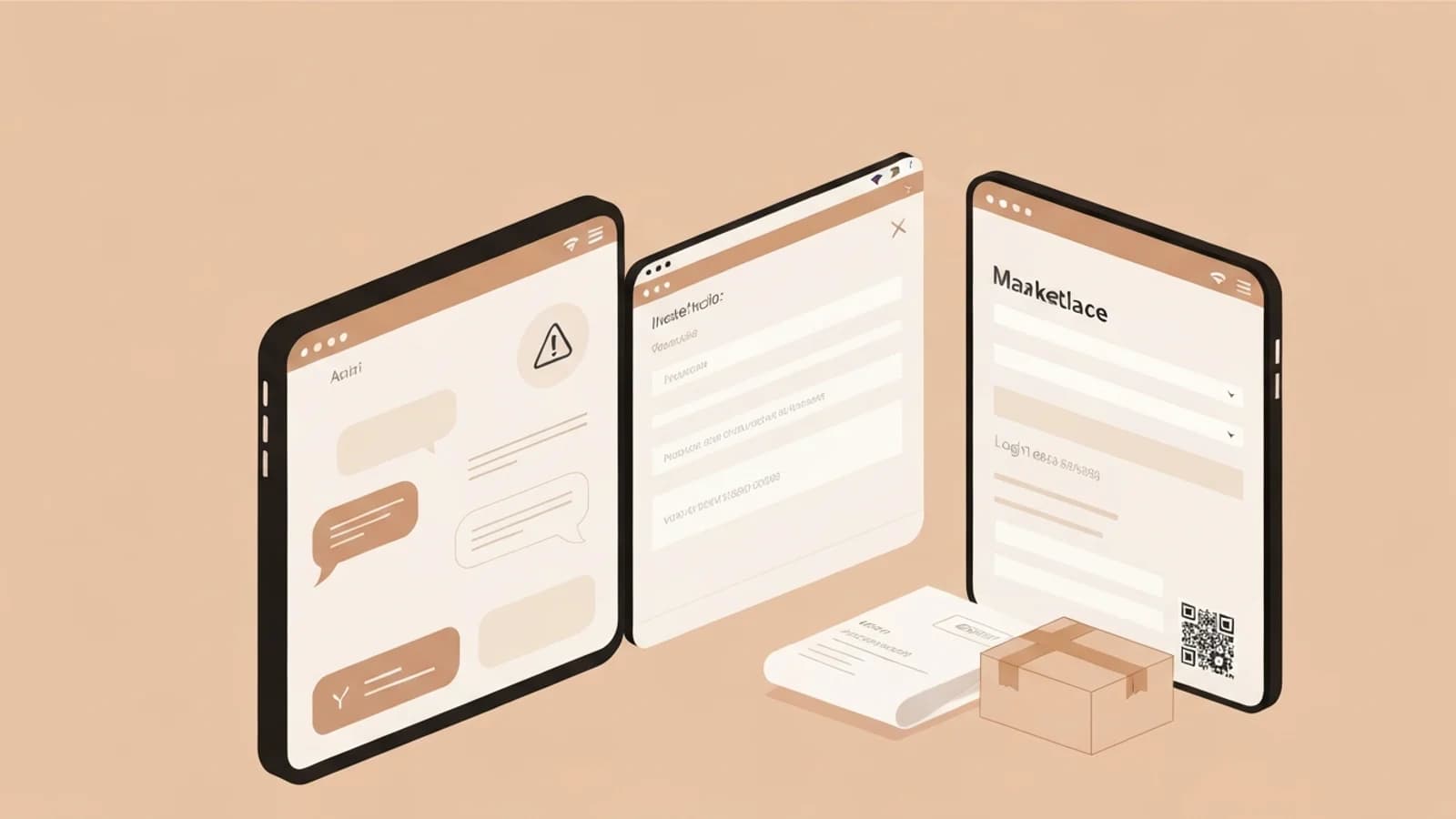 Pagina falsa di pagamento che imita Subito o Vinted
